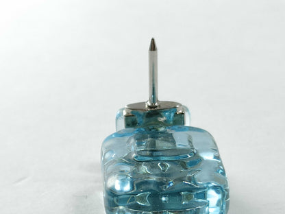 CHANEL CHANEL Perfume Motif Star Comet Blue Brooch