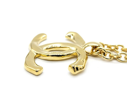 CHANEL Coco Mark CHANEL Chanel Coco Mark Necklace Pendant Metal Necklace