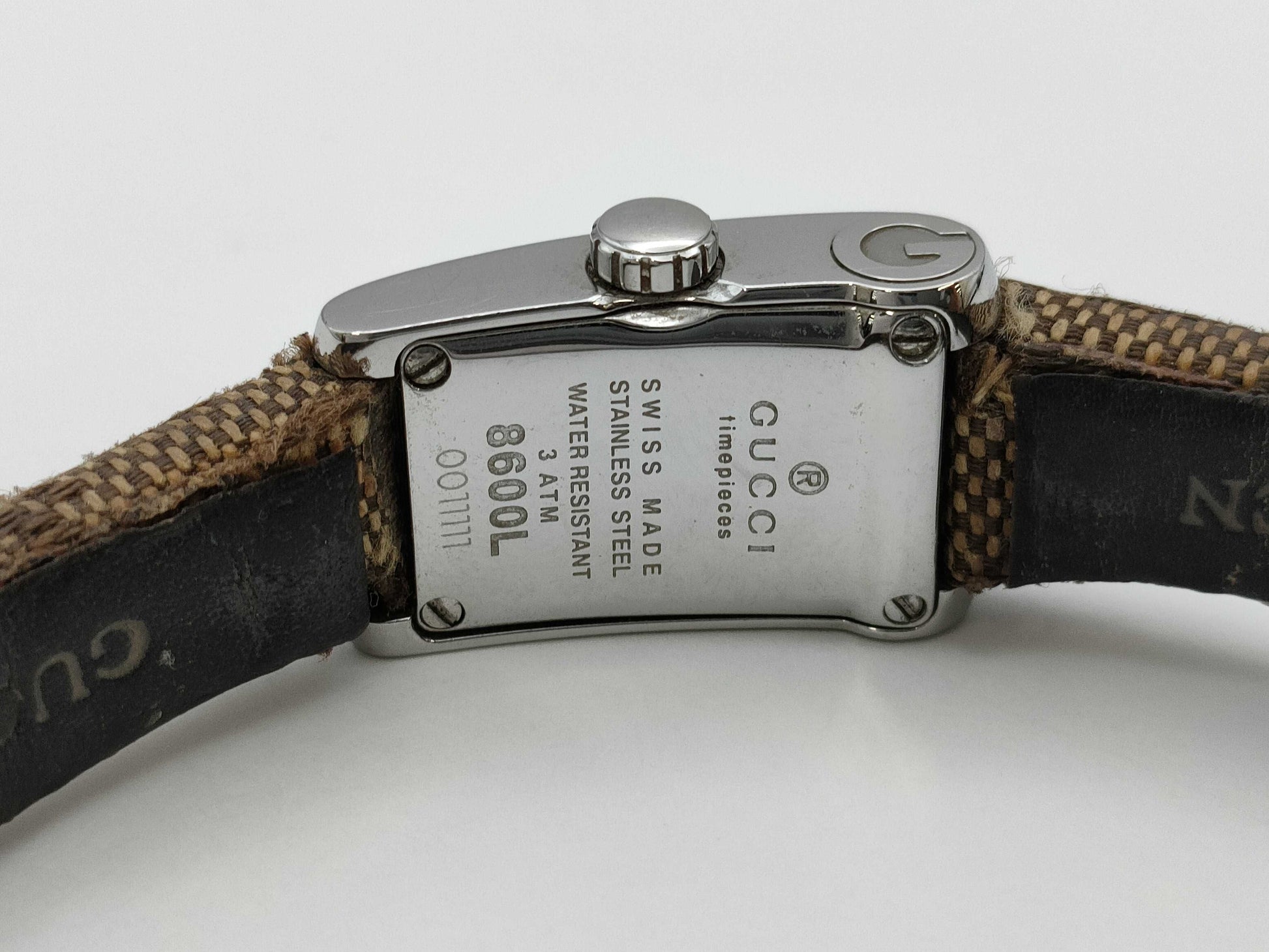 GUCCI 8600L Z6354 0011111 Quartz Women's Watch