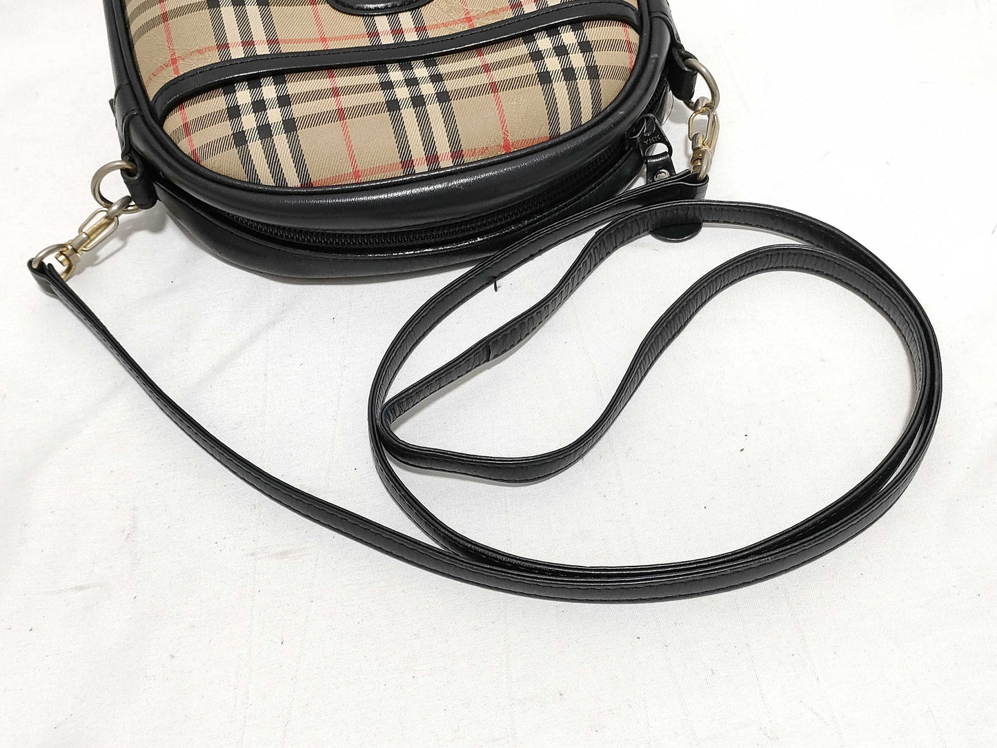 BURBERRY Nova Check Mini Shoulder Bag