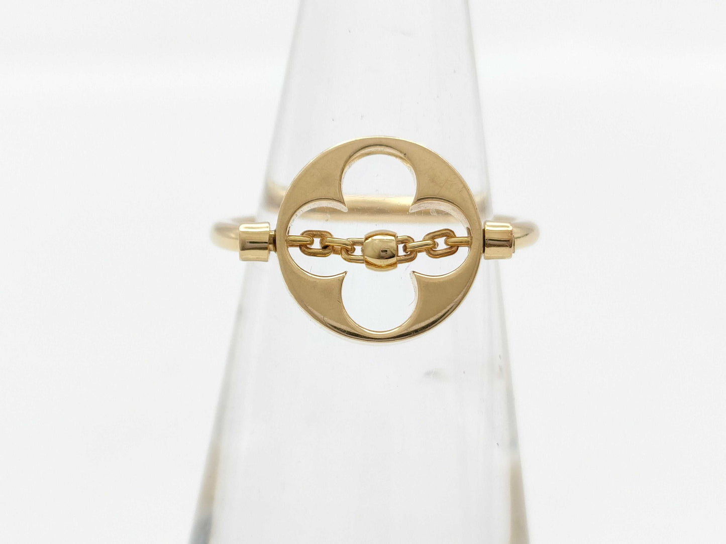 LOUIS VUITTON Berg Twist Flip #49 750 3.4g Ring 