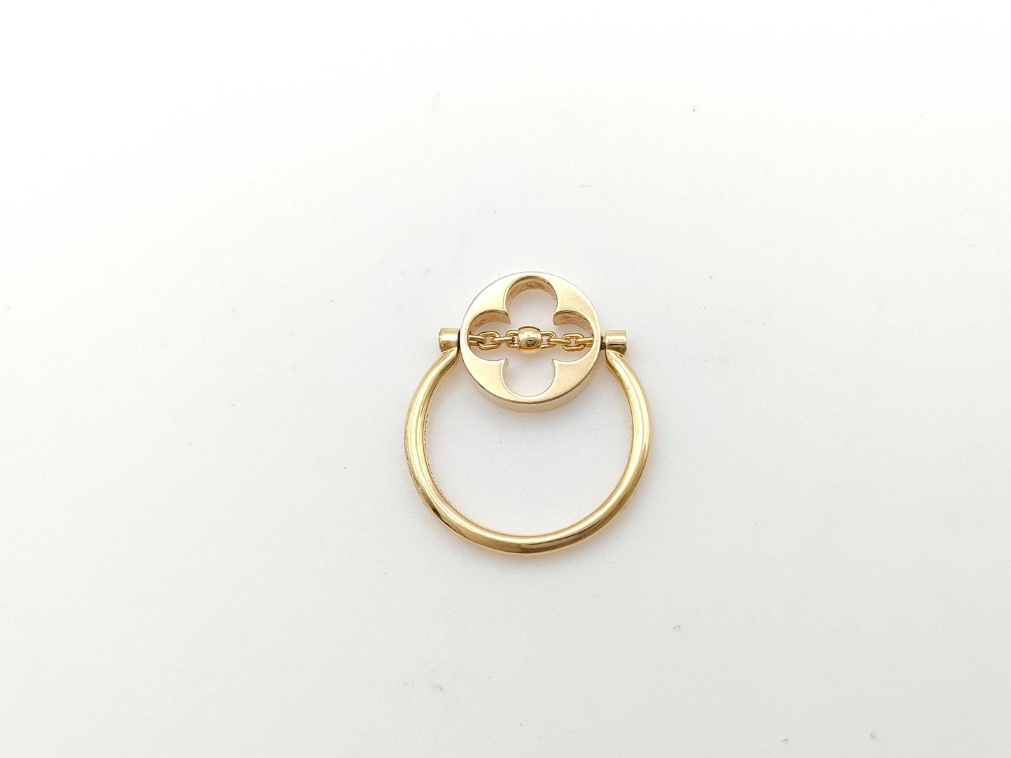 LOUIS VUITTON Berg Twist Flip #49 750 3.4g Ring 