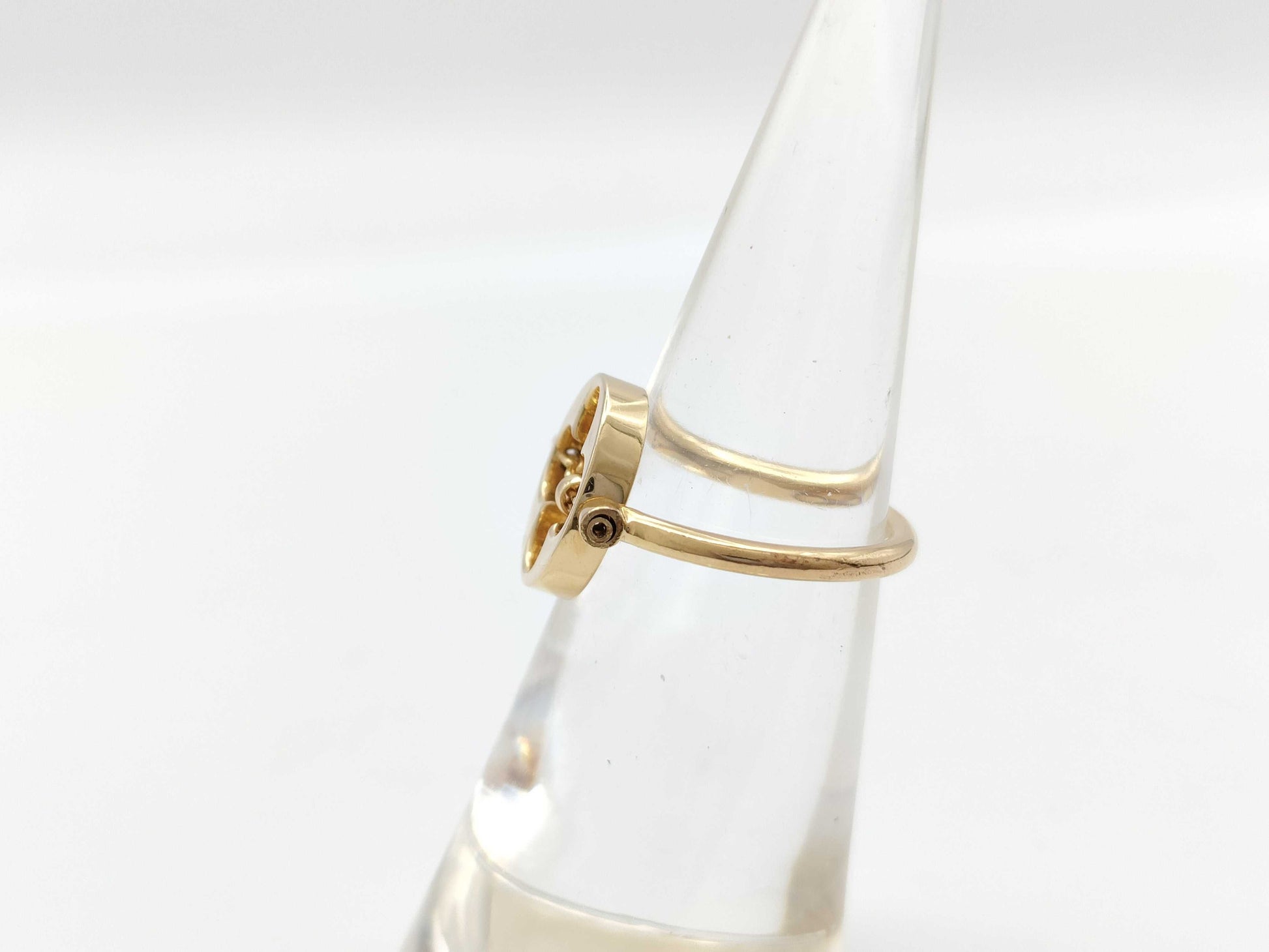 LOUIS VUITTON Berg Twist Flip #49 750 3.4g Ring 