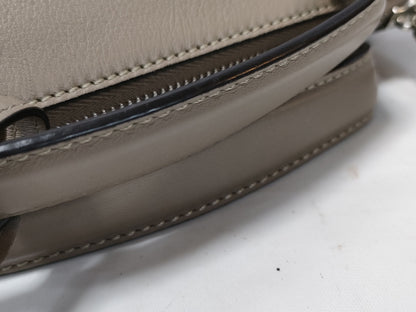 FENDI By the Way Greige Shoulder Bag 8BL146 Strap Shoulder Bag