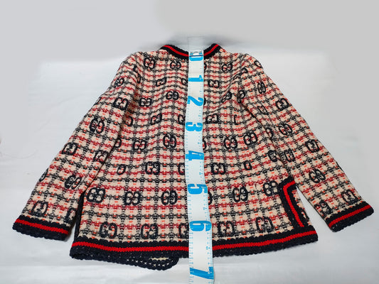 GUCCI GG Tweed Jacket 610060 Jacket