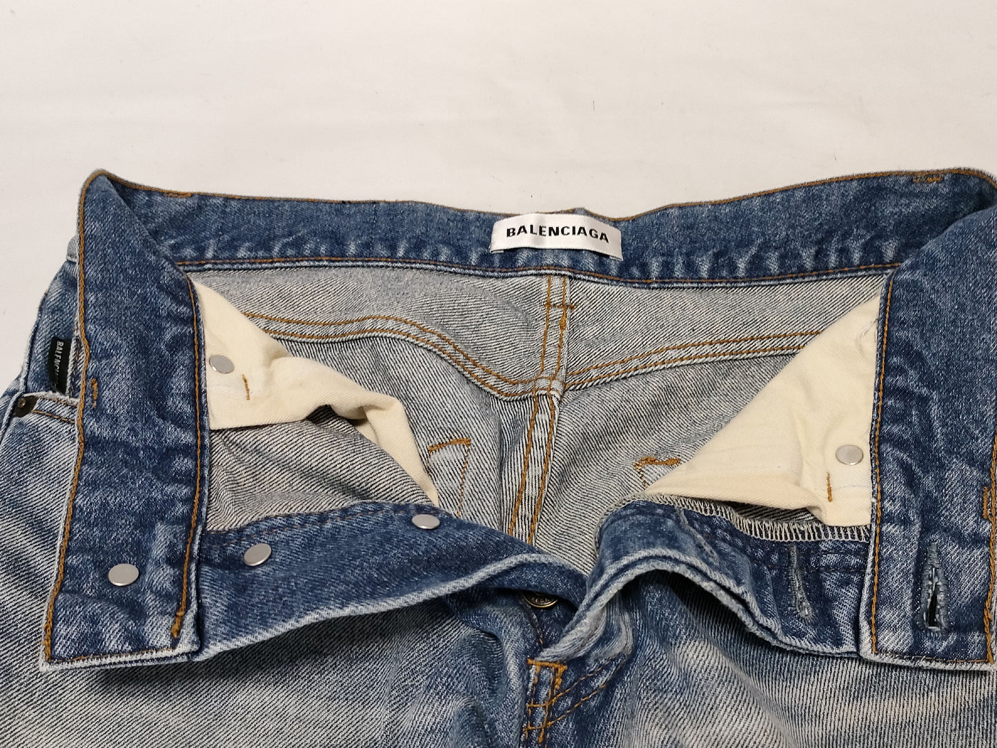 BALENCIAGA Denim Pants, Size 26, 583243