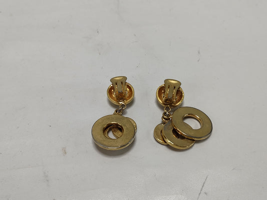 CELINE Circle Earrings