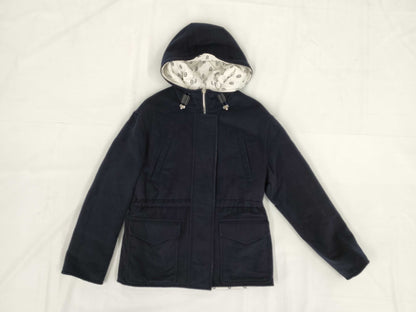 HERMES Women's Reversible Hoodie Jacket Size 34