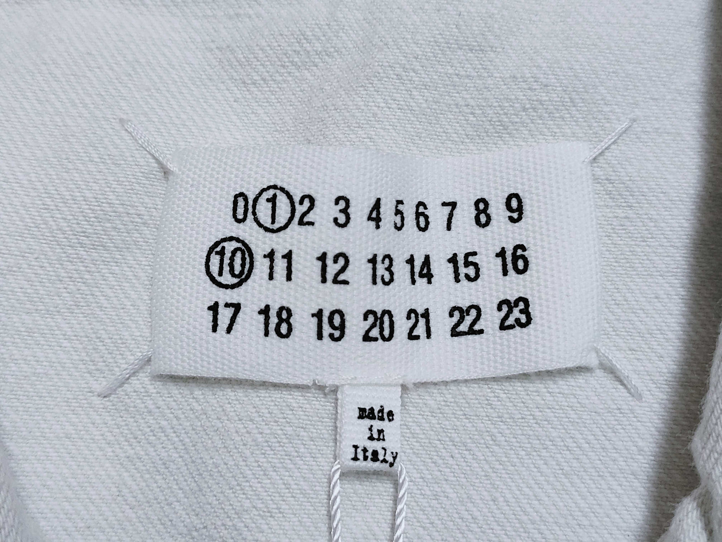 Margiela denim shirt, neck size 40, top