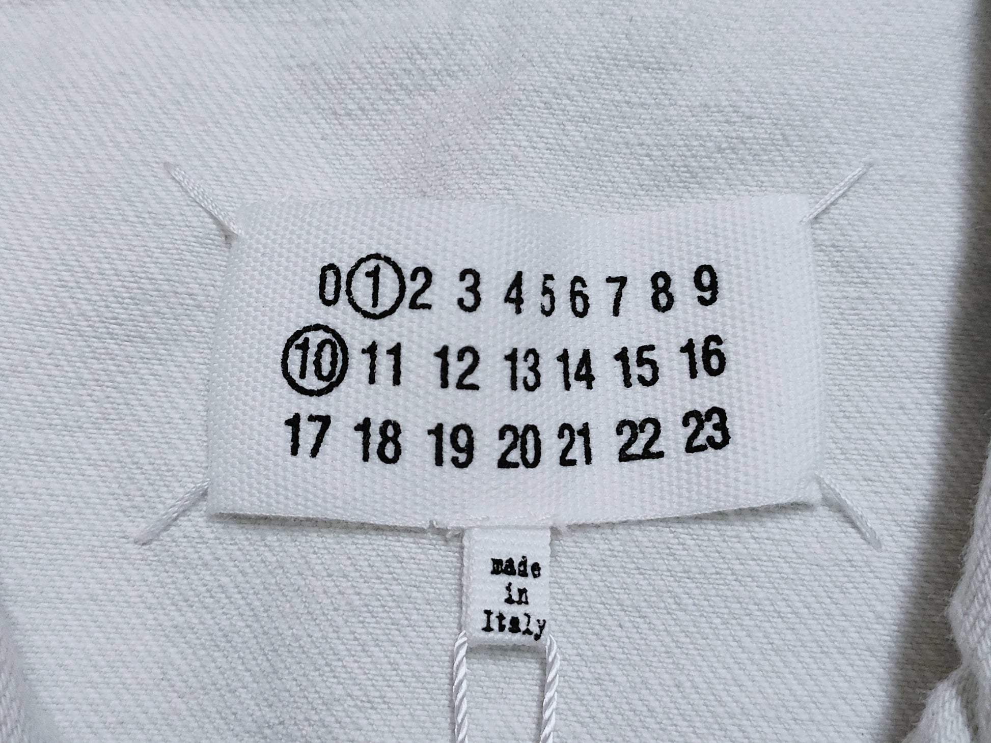 Margiela denim shirt, neck size 40, top