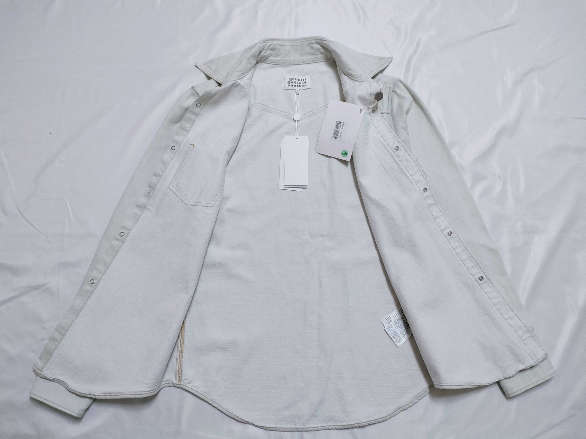Margiela denim shirt, neck size 40, top