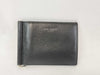 SAINT LAURENT Bill Clip Wallet, Bifold, Leather, Black, 378005