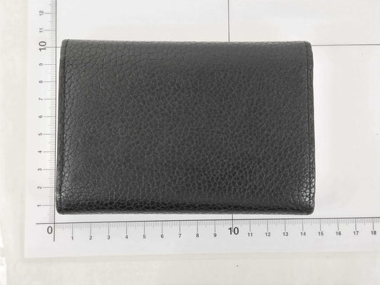 LOUIS VUITTON Taurillon Capucines Compact Wallet in Noir, Hot Pink, M62157 MI0240