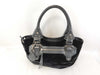 ARMANI GIORGIO ARMANI Giorgio Armani Mini Boston Bag, Velvet, Black, Handbag