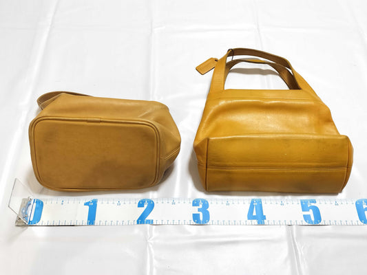 COACH Old Coach Bag Yellow 2-Piece Set 4145 4117 Bag