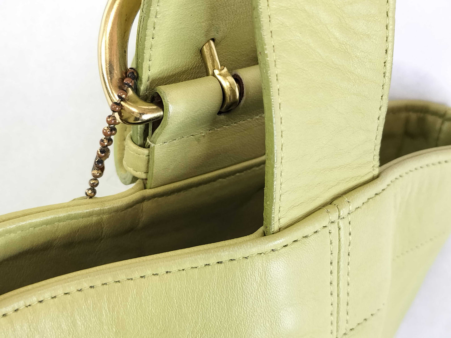 COACH COACH Old Coach Tote Bag Lime Green 4082 Tote Bag