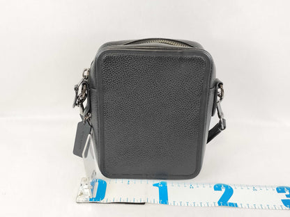 COACH Sullivan Leather Shoulder Bag, Black, Men's, CP178