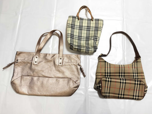 BURBERRY Burberry 3-Piece Bag Set