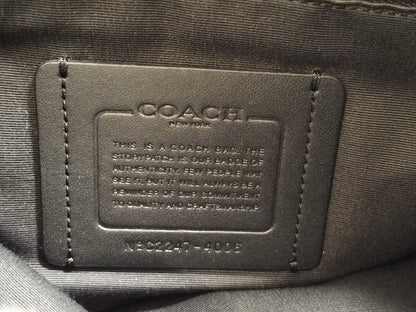 COACH Signature Leather Bag Set of 2 Shoulder Bag