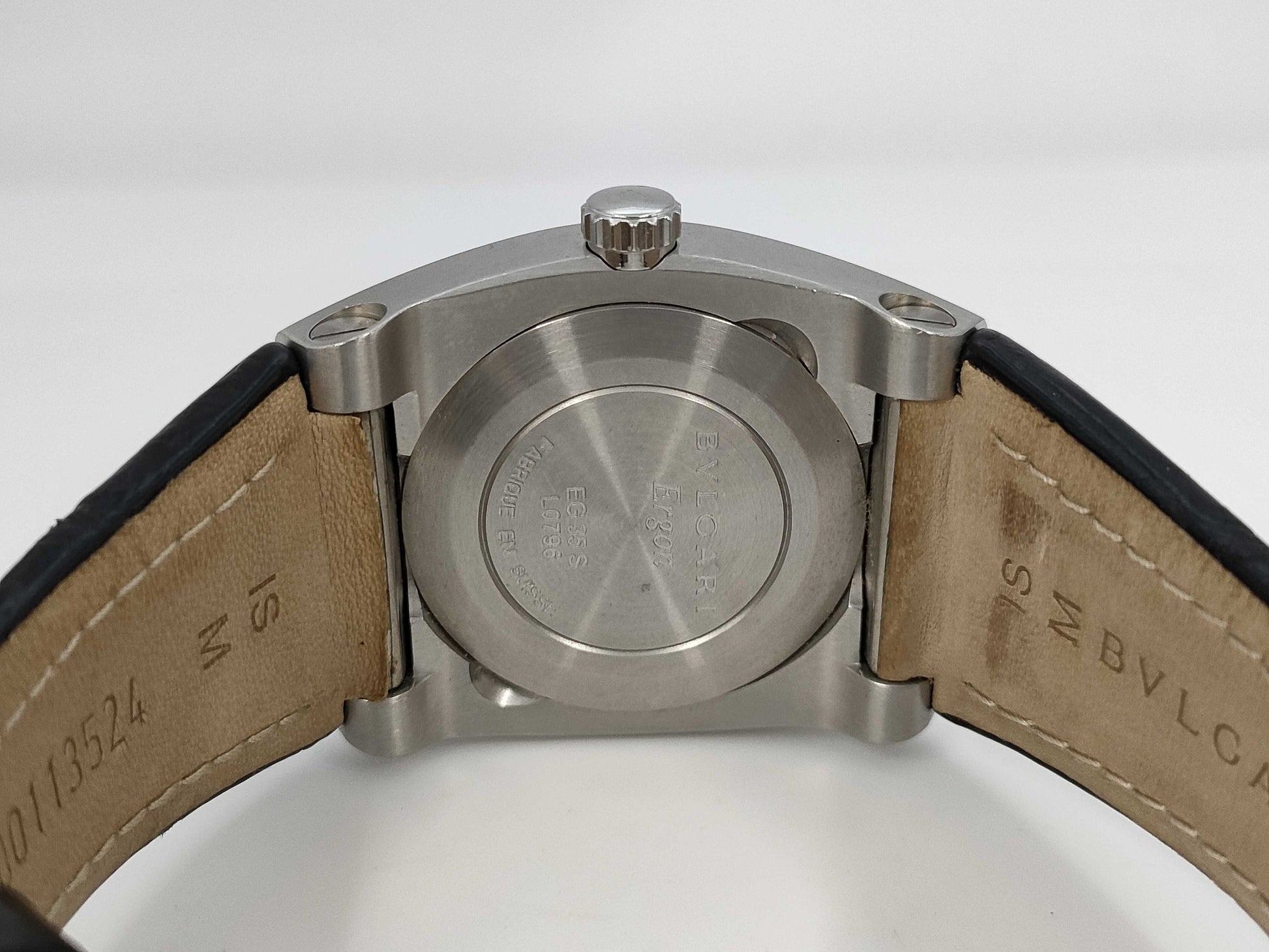 BVLGARI EG35S L0796 Automatic Black Dial Men's Watch