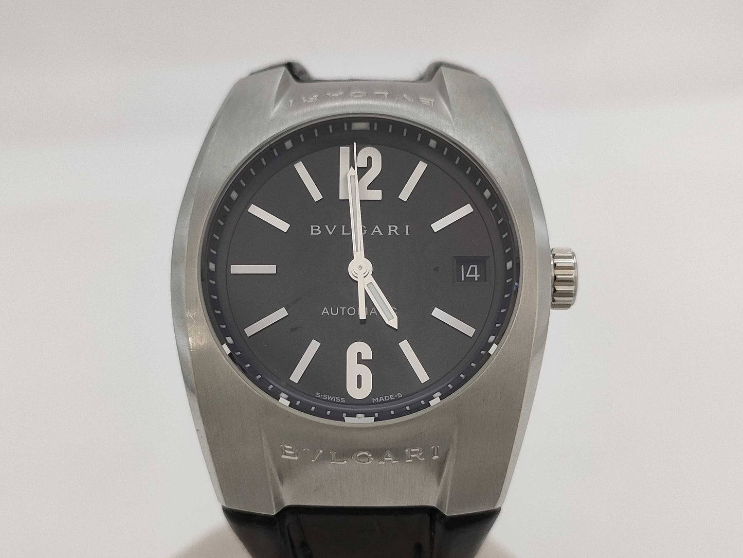 BVLGARI EG35S L0796 Automatic Black Dial Men's Watch