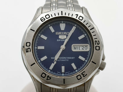 SEIKO 7S26-01G0 452128 Automatic Blue Dial Men's Watch