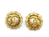 CHANEL Coco Mark Chanel Pearl Coco Earrings 28 Stamped Earrings