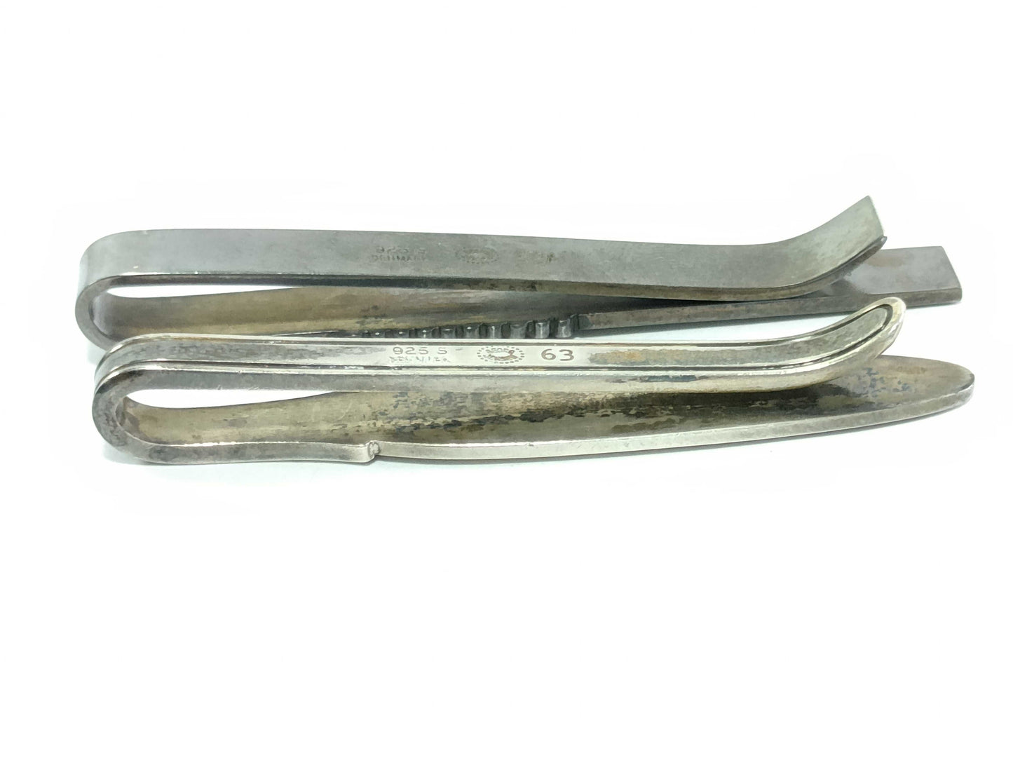 Georg Jensen Tie Clip Set of 2 Tie Clip and Cufflinks