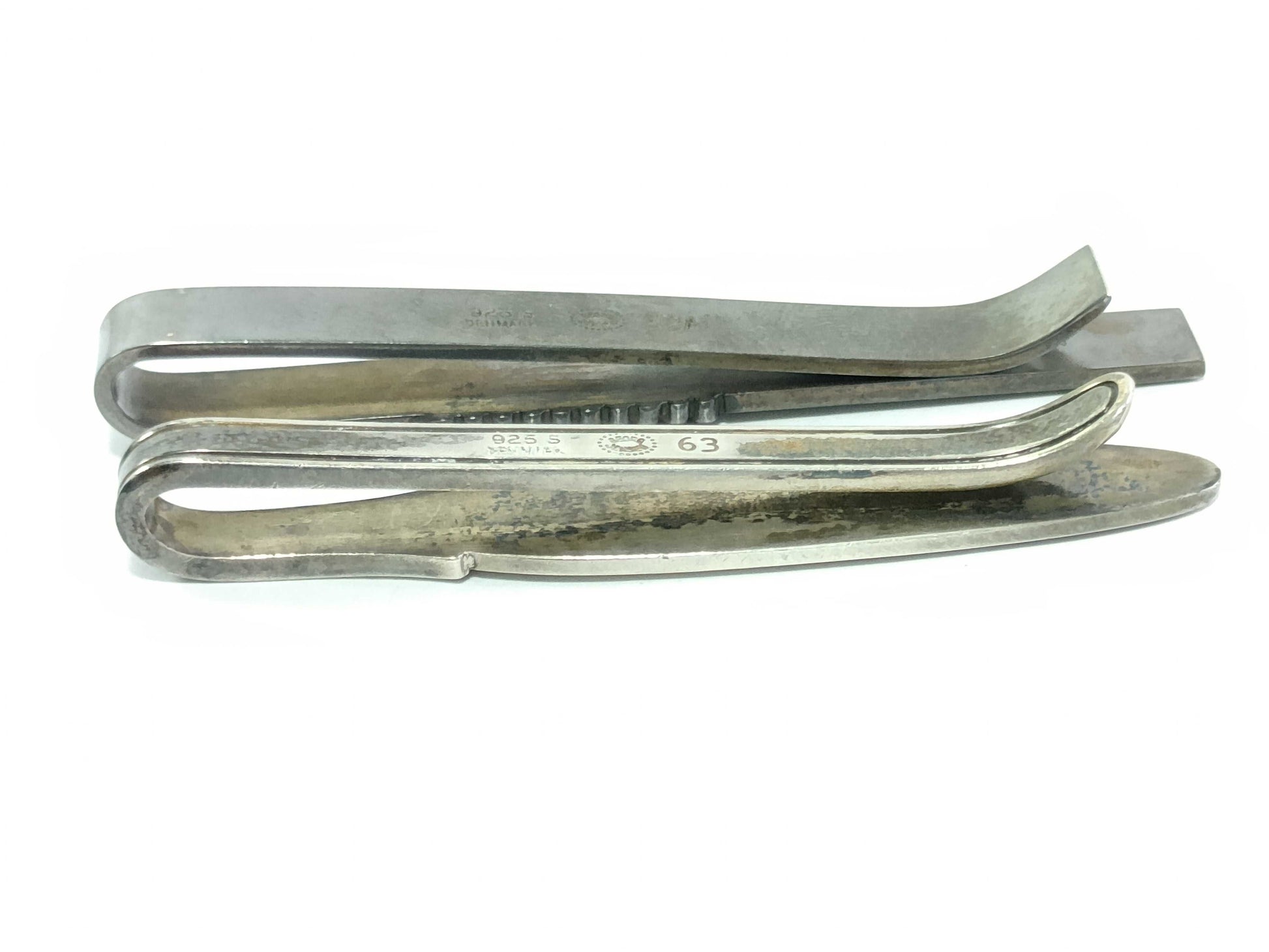 Georg Jensen Tie Clip Set of 2 Tie Clip and Cufflinks