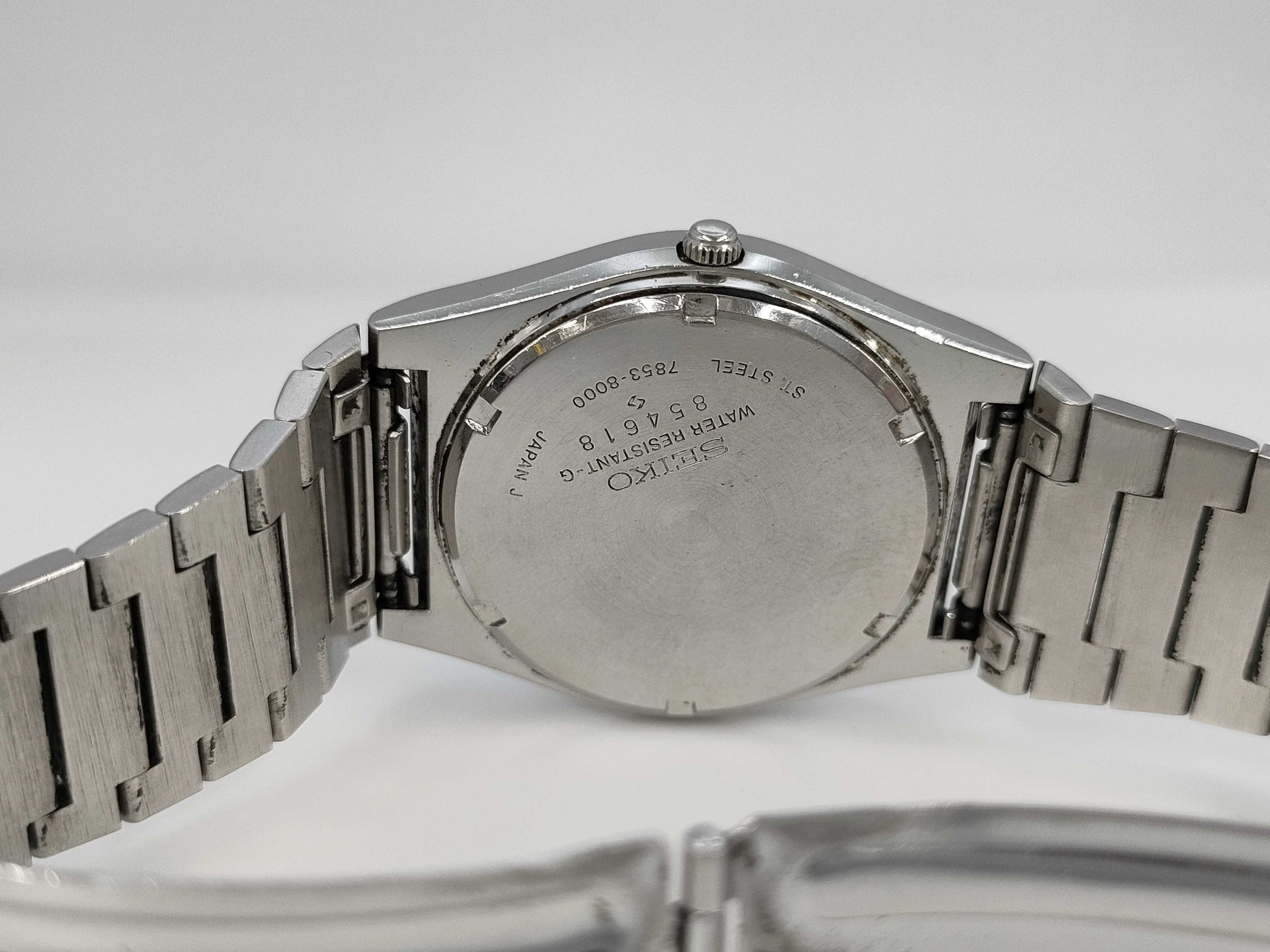 SEIKO Road 7853-8000 854618 Quartz Black Dial Men's Watch