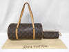 LOUIS VUITTON Monogram Papillon 30 M51385 Handbag with Pouch