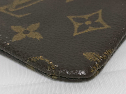 LOUIS VUITTON Monogram Pochette Cle Coin Case Monogram Coin Case
