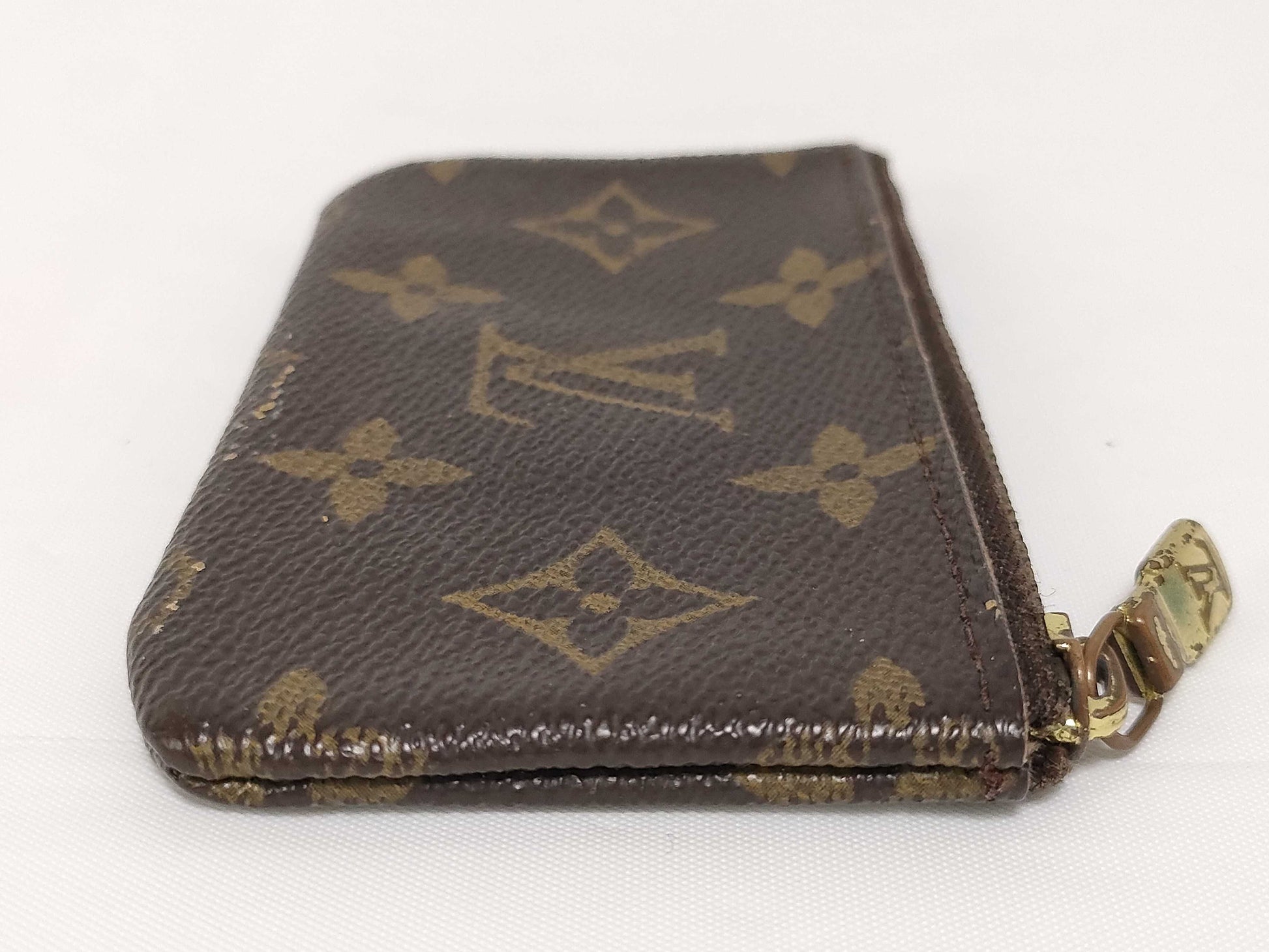 LOUIS VUITTON Monogram Pochette Cle Coin Case Monogram Coin Case