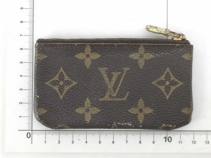 LOUIS VUITTON Monogram Pochette Cle Coin Case Monogram Coin Case