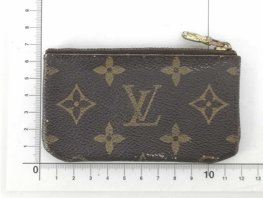 LOUIS VUITTON Monogram Pochette Cle Coin Case Monogram Coin Case