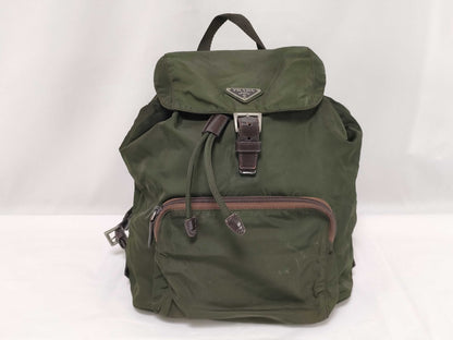 PRADA Nylon Prada Nylon Backpack Green White Tag Size 58 Backpack