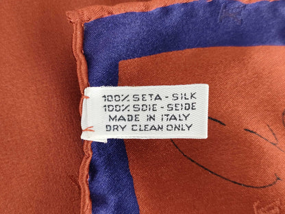 LOUIS VUITTON LV Lavaliere Chemin Fusan by André Putman Scarf, Model Number Unknown