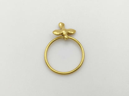 Tiffany & Co. Bird Cross 18K 2.0g Ring 
