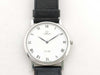  OMEGA De Ville Serial 56148537 Stainless Steel/Leather/QZ White Dial Non-Working/No Operational Guarantee Men's Watch