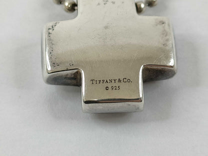 Tiffany & Co. Tiffany Roman Cross Necklace SV925 Silver Necklace