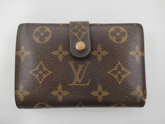 LOUIS VUITTON Monogram LV Monogram Porte Monnaie Bi-fold Viennois M61663 CA1003 Wallet