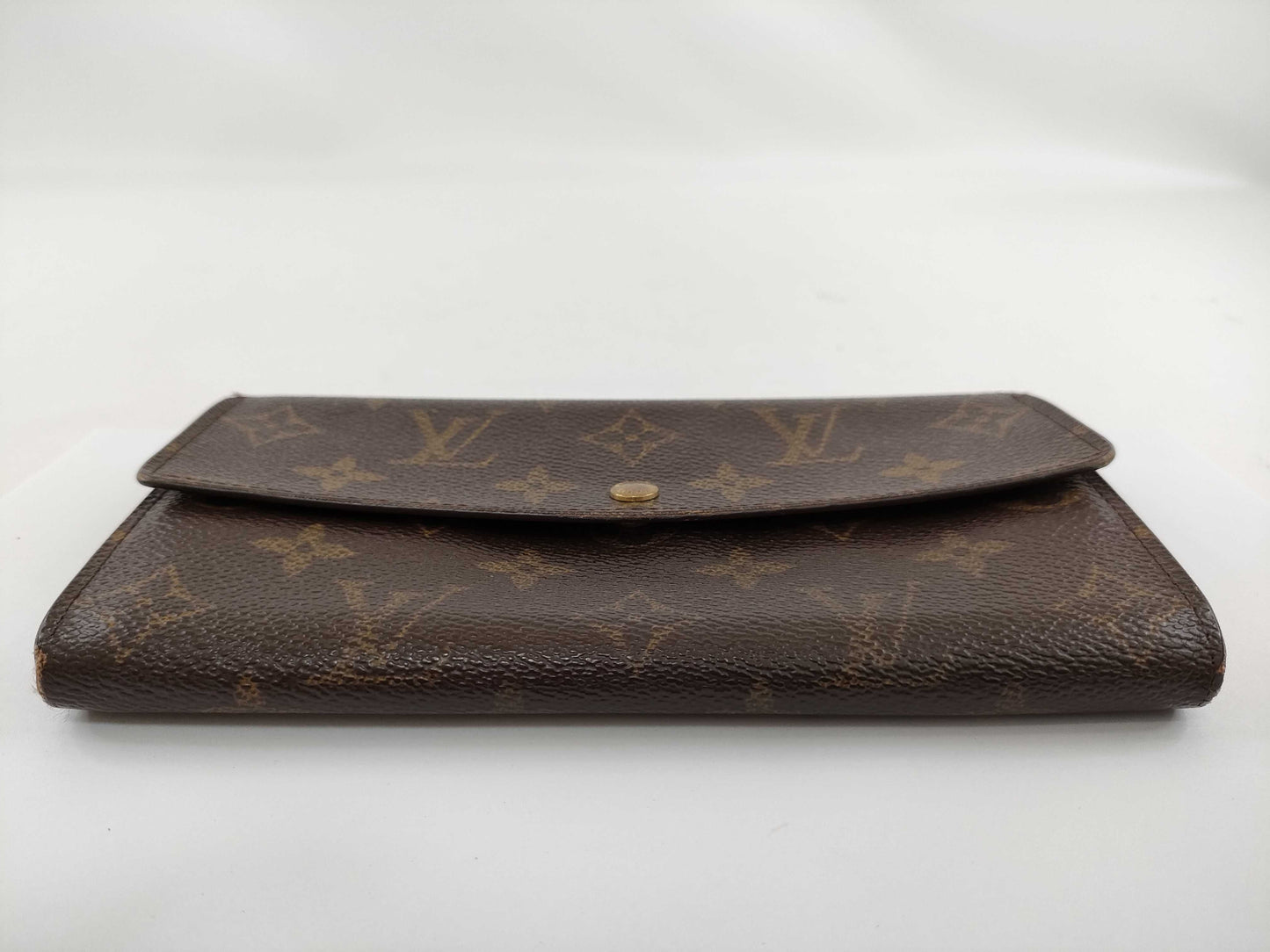 LOUIS VUITTON Monogram LV Monogram Porte Monnaie Credit Wallet M61725 MB0092