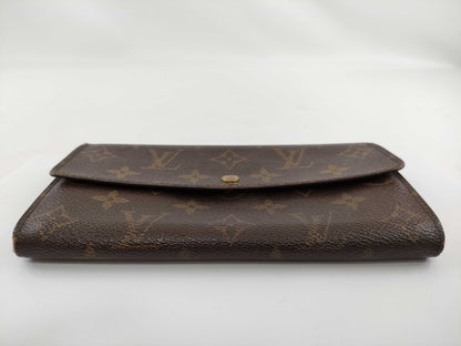 LOUIS VUITTON Monogram LV Monogram Porte Monnaie Credit Wallet M61725 MB0092