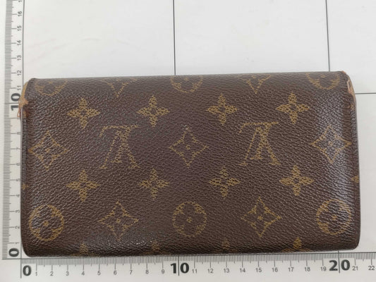 LOUIS VUITTON Monogram LV Monogram Porte Monnaie Credit Wallet M61725 MB0092