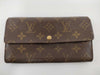 LOUIS VUITTON Monogram LV Monogram Porte Monnaie Credit Wallet M61725 MB0092