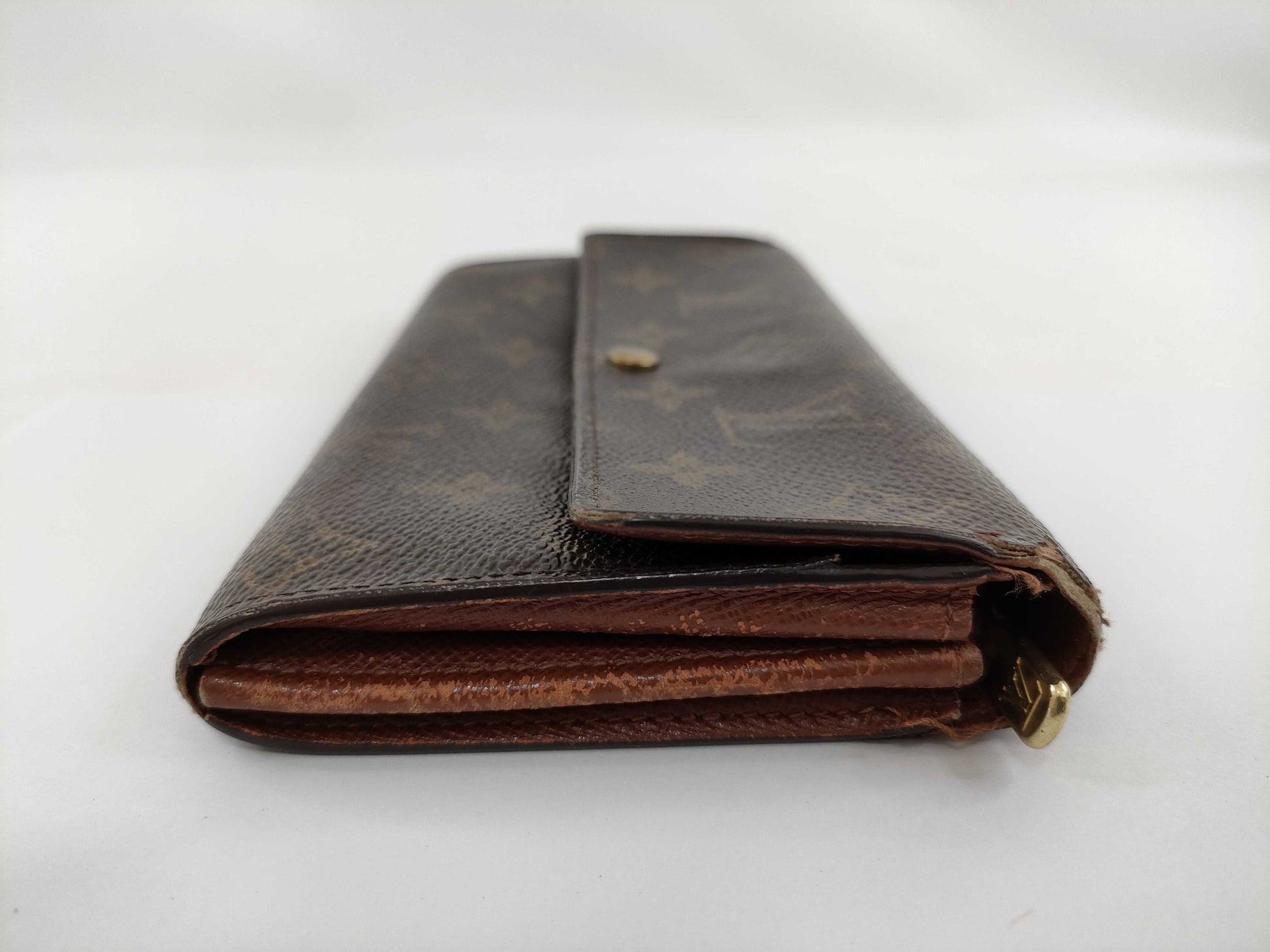 LOUIS VUITTON Monogram LV Monogram Porte Monnaie Credit Wallet M61725 MB0092