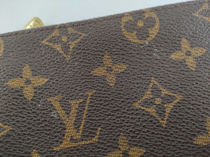 LOUIS VUITTON Monogram LV Monogram Bucket PM Attached Pouch M42238 AR0998 Pouch