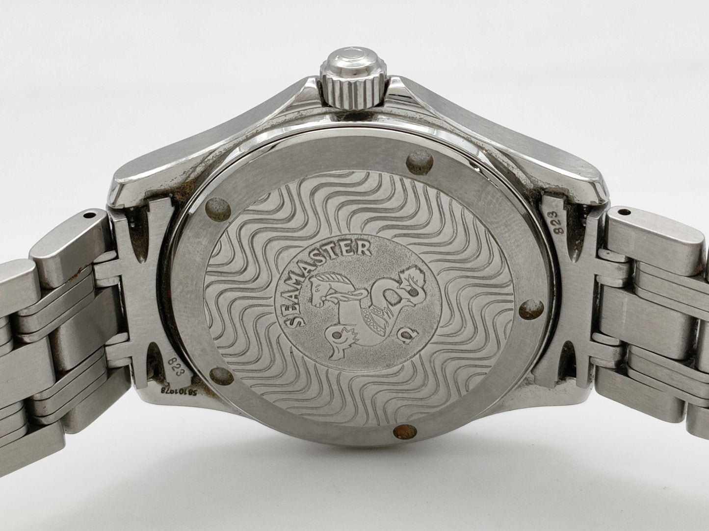 OMEGA Seamaster 2511.53 58101978 Quartz Black Dial Men's Watch 