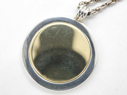 Tiffany & Co. Tiffany Coin Necklace 18KT 925 14.6g Necklace