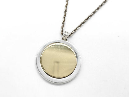 Tiffany & Co. Tiffany Coin Necklace 18KT 925 14.6g Necklace